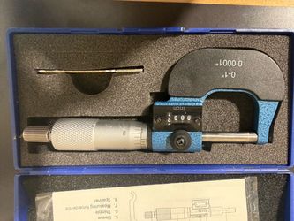 0-1" Micrometer with Digital Counter and Case