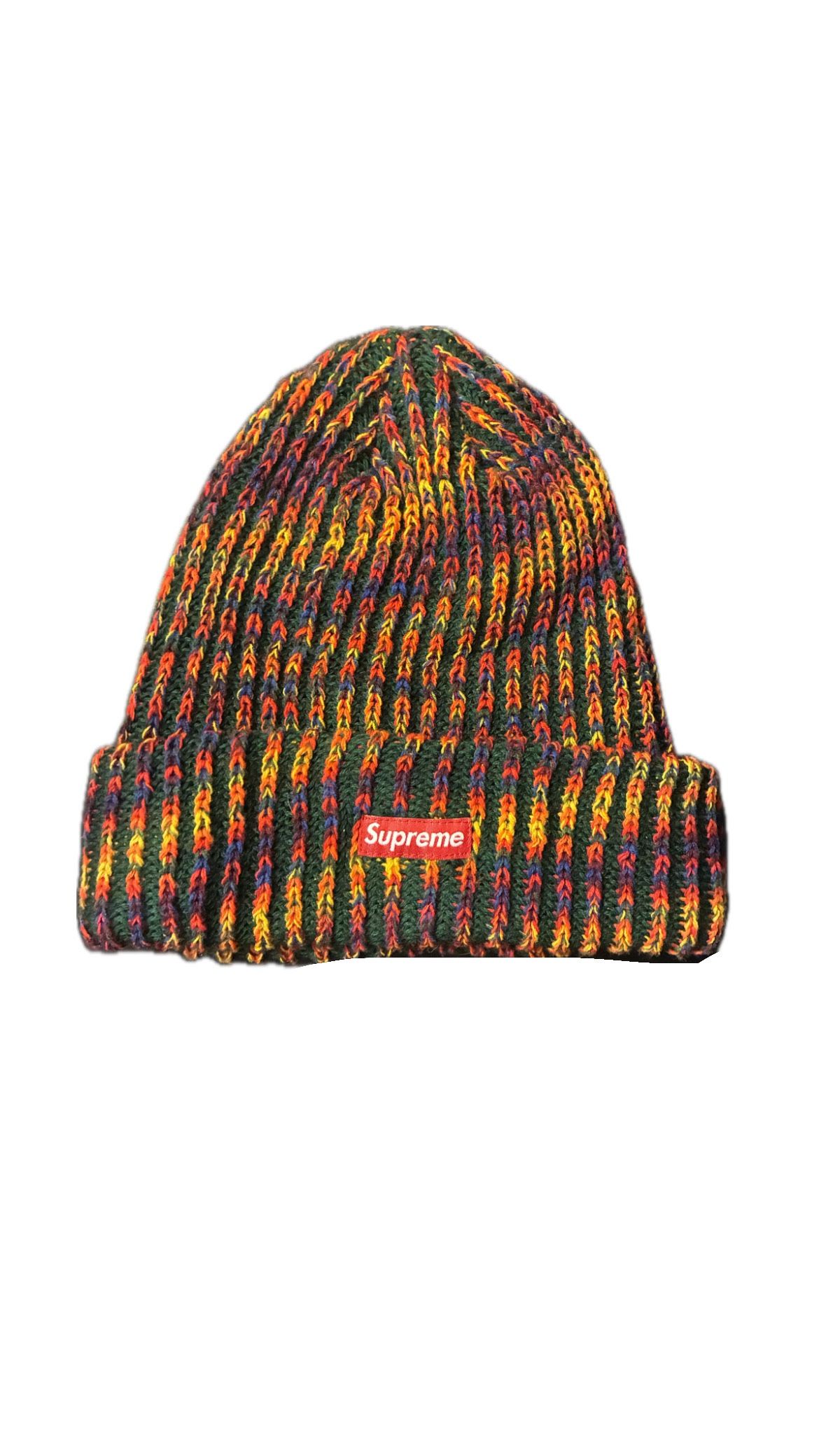 Supreme Rainbow Loose Gauge Beanie