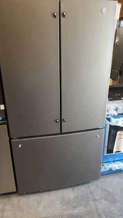 GE 24.7 cu. ft. French Door Refrigerator in Slate, Fingerprint Resistant and ENERGY STAR