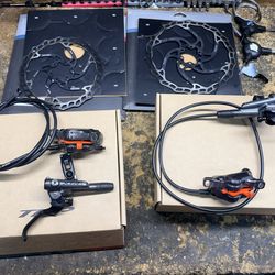 SHIMANO XTR Brakes with rotors/pads