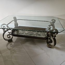 Glass Top Coffee & End Table