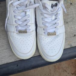White Bape Shoes 