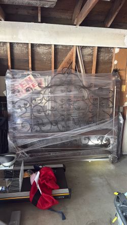 King size bed frame