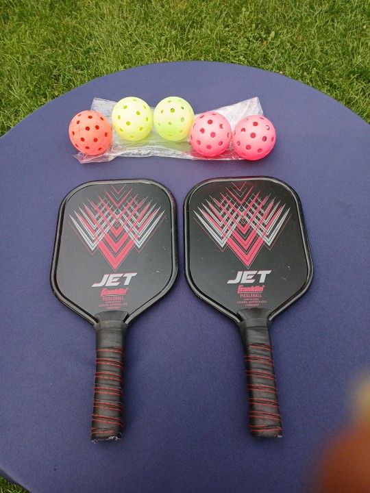 Two Franklin Pickleball Paddles 