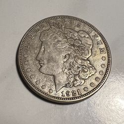 1921-D Silver Morgan Dollar Collectible Coin