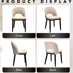 Modern Dining Chairs Set of 2 – Open Box (Like New, Still Packed)