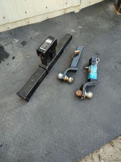 Haul Master Dual Hitch Extender and Two Trailer Hitch