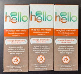 Hello Magical Mermaid Toothpastes 