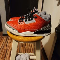 Jordan 3 Red Cement Size 12, $125