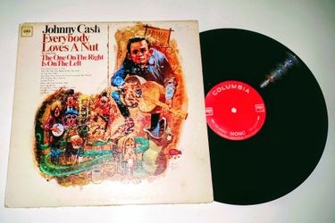 Original Pressing: Johnny Cash Everybody Loves a Nut LP (Columbia, 1966)