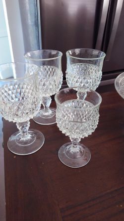 Vintage Indiana Diamond Glasses