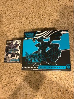 Black bolt Etb black bolt Bundle