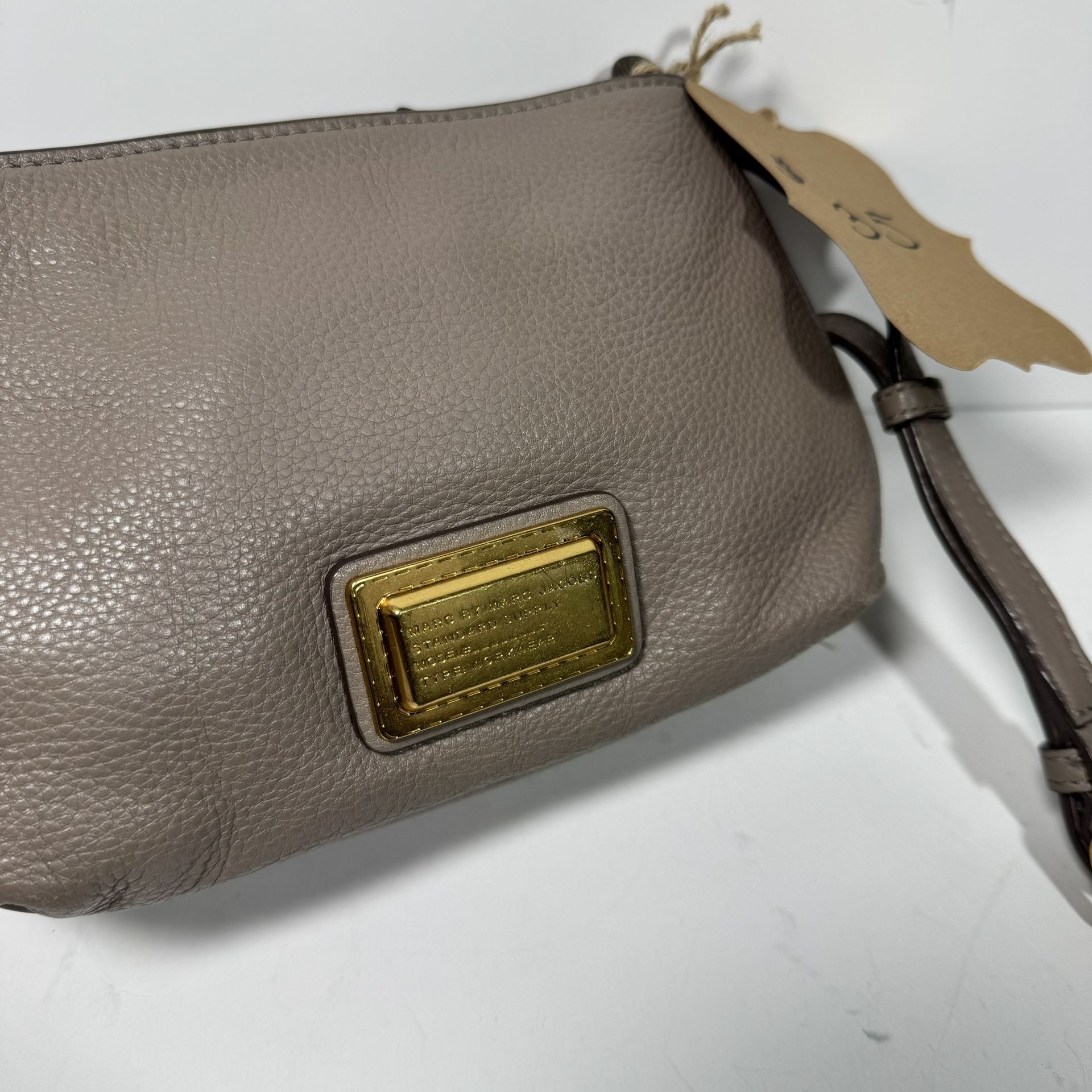 Marc Jacobs Tan LeatherShoulder bag purse womens