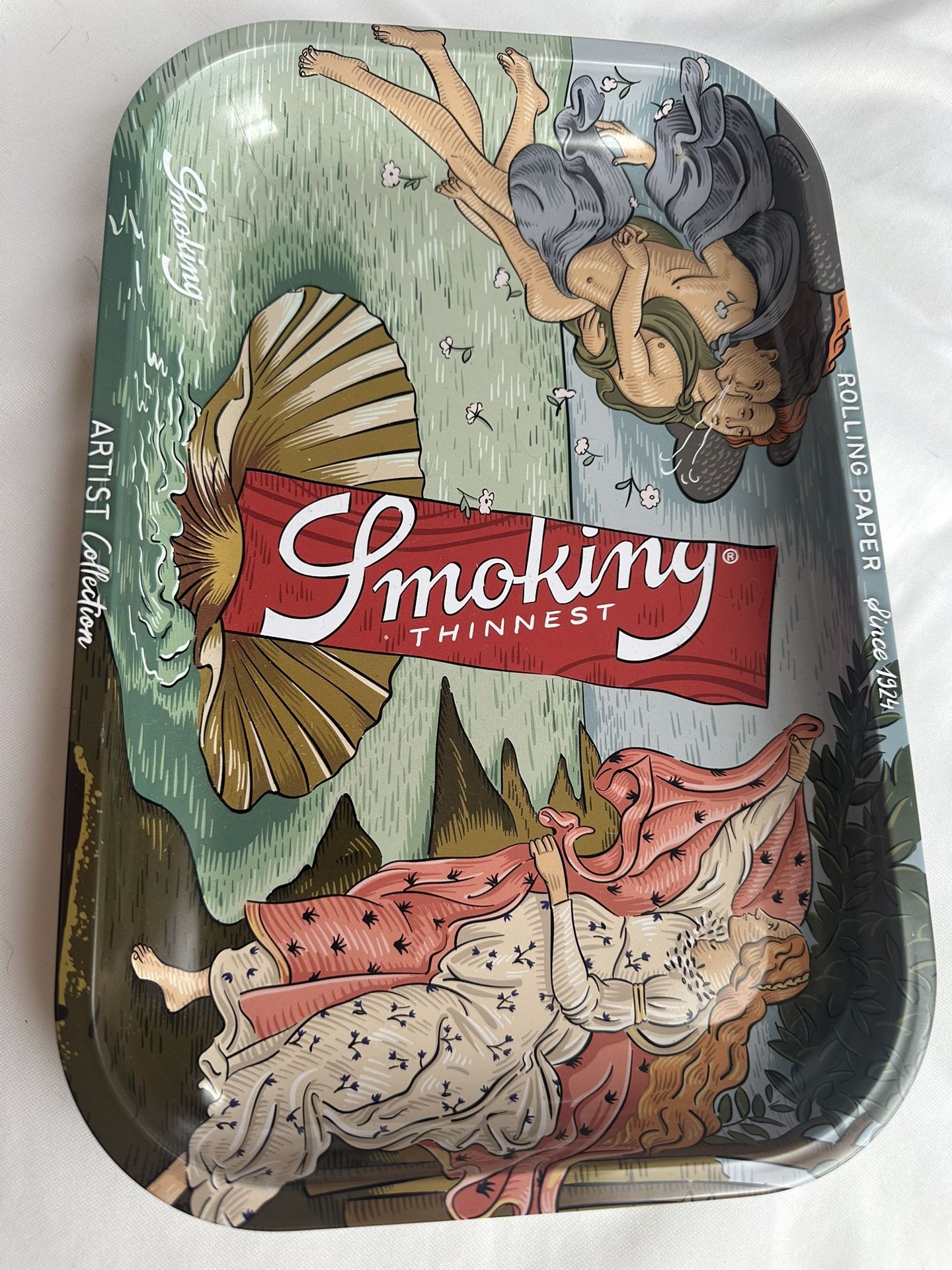 Birth of Venus inspired decorative tray