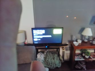 Flat Screen LED TV Black