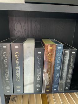 Complete 8 seasons of Game of Thrones DVD  sets