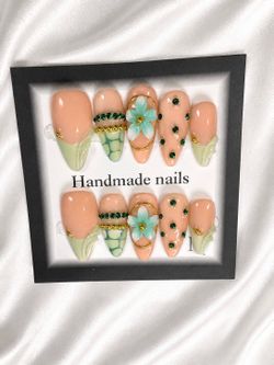 ✨ Handmade Luxury Press-On Nails | $15 | Buy 2 Get $3 Off ✨