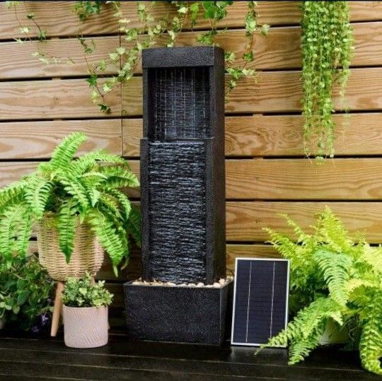 π₯π₯ BEAUTIFULL Teamson Home Athena Outdoor Solar Powered Water Fountain