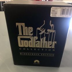 Vintage The Godfather Widescreen Collection VHS Tapes