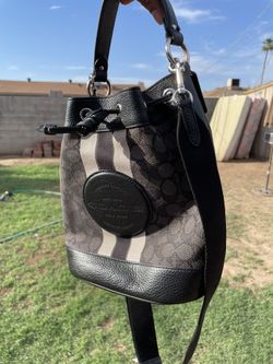 coach bag with matching wallet