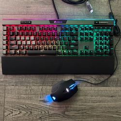 Corsair K95 Platinum Keyboard | Corsair M65 Gaming Mouse