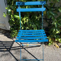 Fermob Bistro Chair, Blue (5 Available)