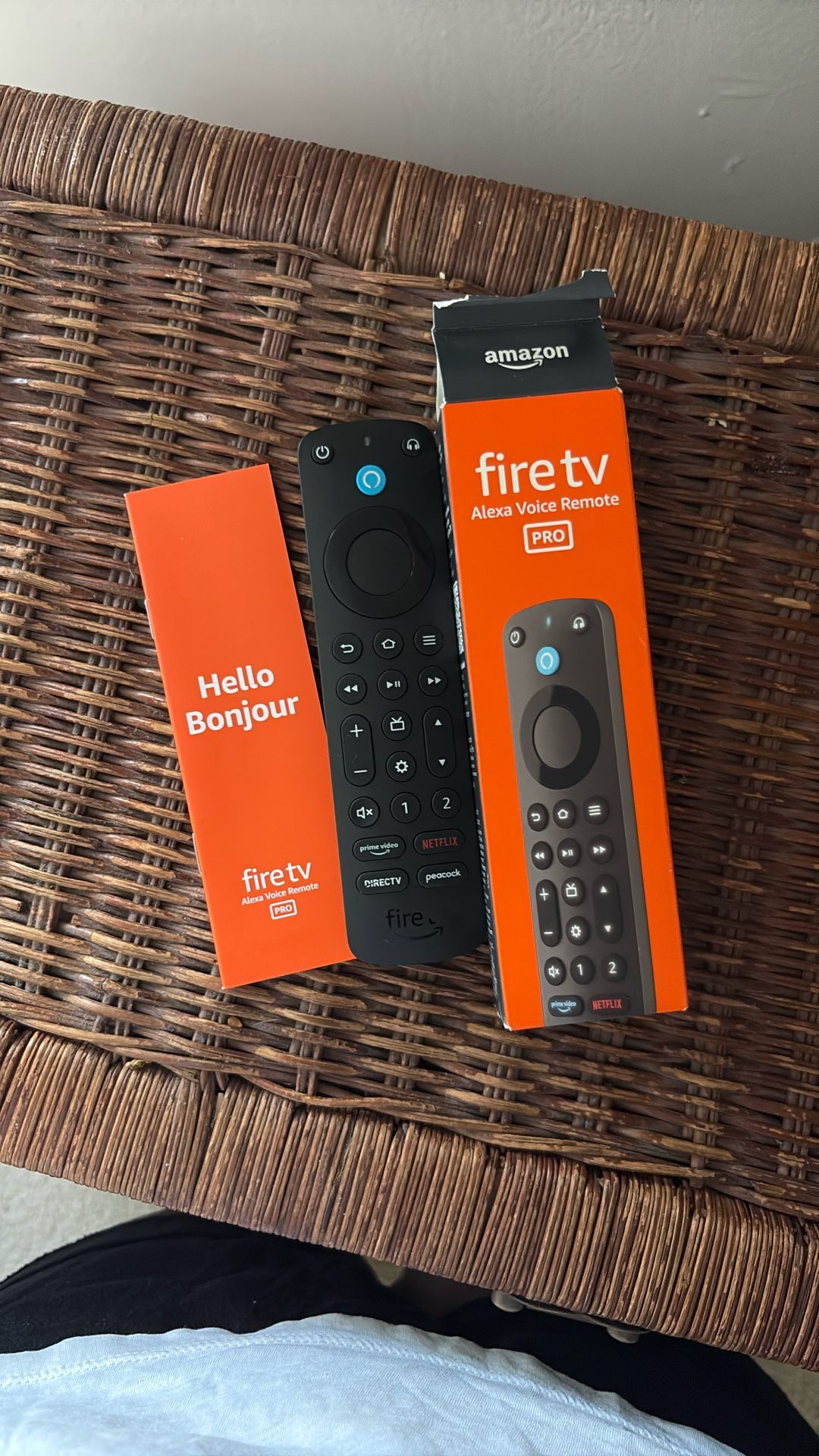 Alexa Fire Tv Remote -NEW OPEN BOX