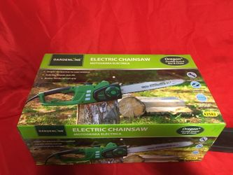 Gardenline 14 inch clearance electric chainsaw