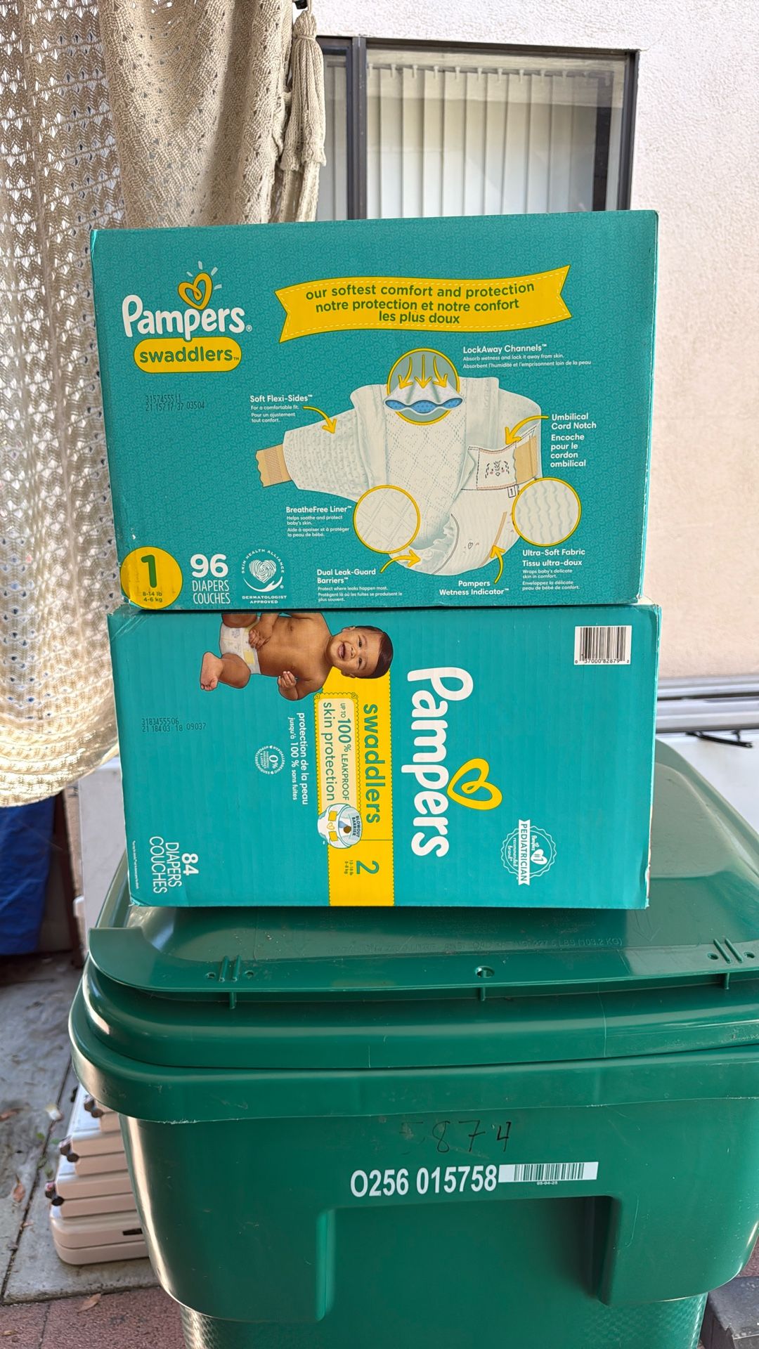 Pampers Size 1 And Size 2