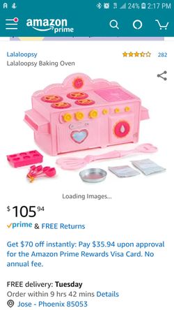 Lalaloopsy baking oven