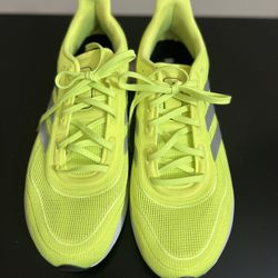 Adidas Primegreen Supernova+ Comfort Yellow Volt Running Shoes Mens 