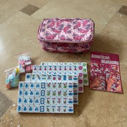Pink American Mahjong Set Complete New Sealed