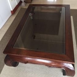 Solid Wood Coffee Table 
