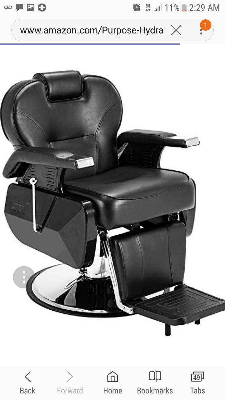 (1) NEW-All Purpose Hydraulic Recline Barber.