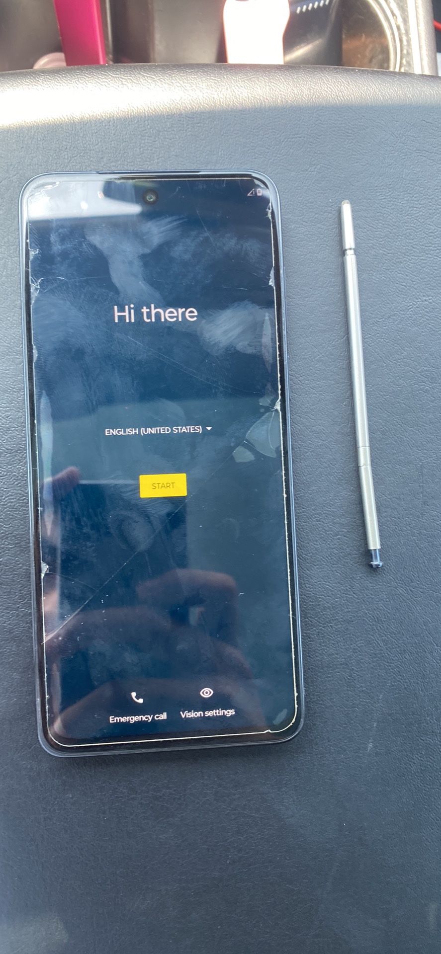 Android moto 5G Stylus Phone