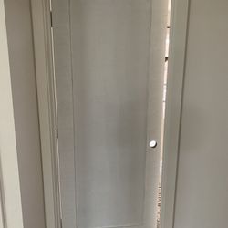 Flat Panel Shaker Interior Doors - Solid Slab Only