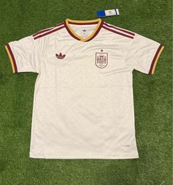 Spain Away Soccer Jersey