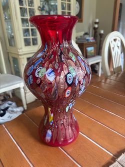Large vintage Murano vase Large vintage Murano vase
