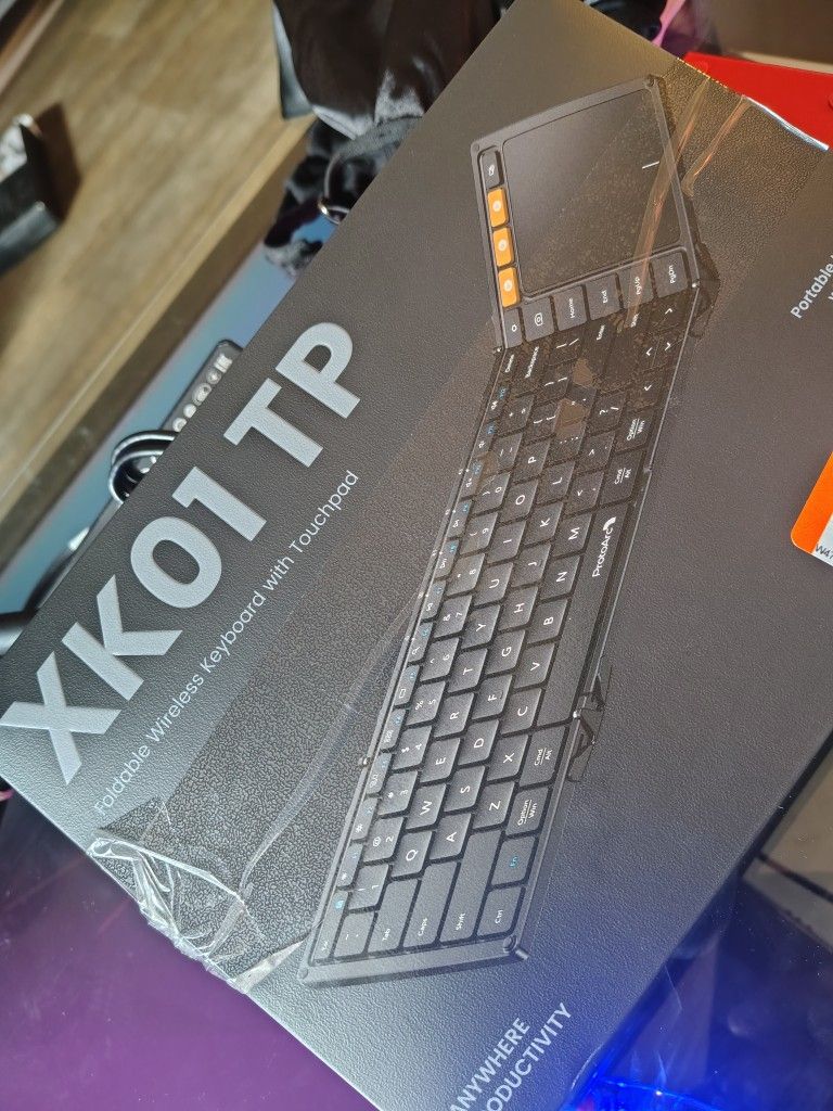 BRAND NEW Protoarc Foldable Bluetooth Keyboard With Trackpad
