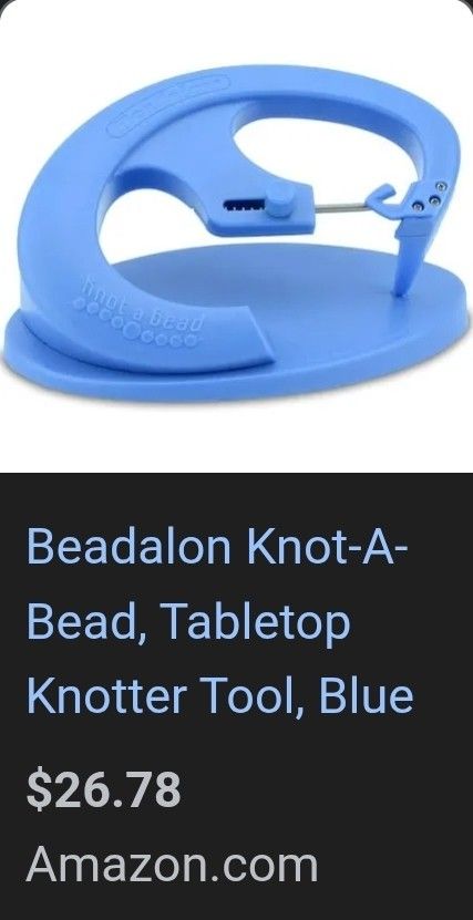 Knot A Bead Tool Kit And Beads