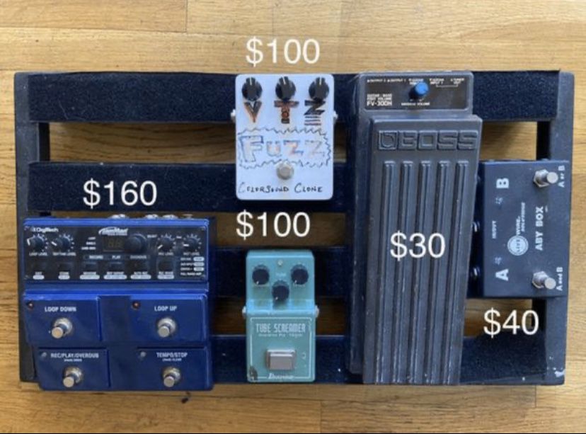 Guitar pedals! $$$$