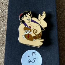 Aladdin Abu DCL Pin LE 25 A Villainous Voyage 2004 Ultra Rare