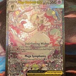 Mega Gardevoir ex 178/132 Full Art Secret Rare Pokémon Card