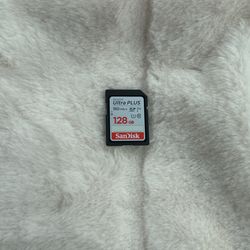 SanDisk Ultra Plus 128GB SD CARD