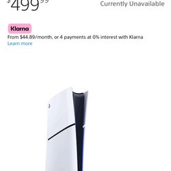PlayStation 5 Used , 1 tB Slim Digital Edition 