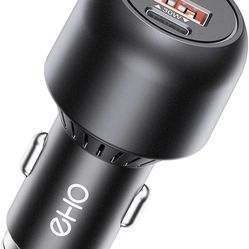 USB C Car Charger, 95W (65W+30W) 2 PD3.0 PPS Type C + 1 QC3.0 USB Fast Car Charger Adapter for Laptops, MacBook, Tablets, for iPhone12 Pro/11 Pro, Gal