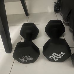 20 lbs dumbbells