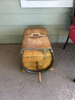 Vintage Wooden Butter Churn