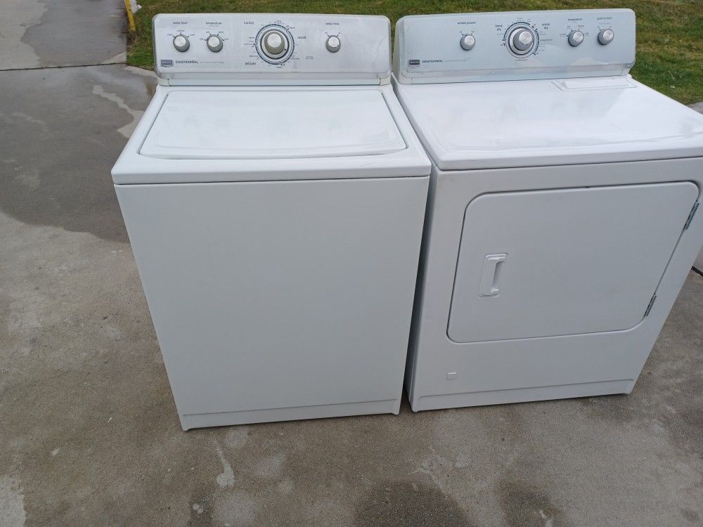 Maytag Washer and Gas Dryer