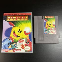 Pac-Man for Nintendo Entertainment System NES w/ Custom Case